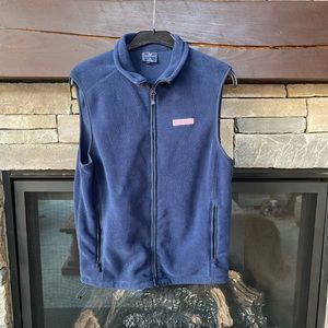 VINEYARD VINES full zip Sherpa vest